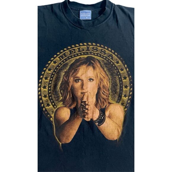 Vintage Melissa Etheridge 2002 Summer Tour T-shirt Size M Made in USA - Picture 2 of 10